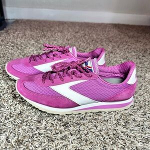 Brooks Heritage Vanguard Running Shoes Women’s Size 7 Retro Suede Purple